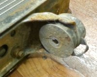 Right Radiator Mount for 97 80 Series Cruisers