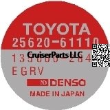 EGR Vacuum Part Number Decal '87-'90
