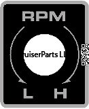 AC Idle Up Control Decal 79-84