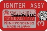 Igniter Assembly Decal 8/80-9/83 89620-60070