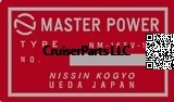 Master Power Nissin Kogyo Brake Booster Decal