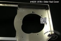 FJ40 / 45 1978 and Older Front Radiator Cover