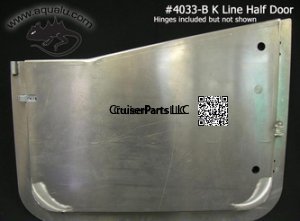 FJ40 / 45 K-Line Hlaf Doors - Sold as a Pair