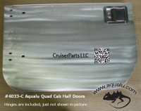 FJ40 / 45 Quad Cab Rear Half Doors - Sold as a Pair