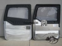 FJ40 / 45 Aqualu Bestop Aluminum Half Doors - Sold as a Pair