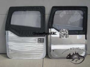 FJ40 / 45 Aqualu Bestop Aluminum Half Doors - Sold as a Pair