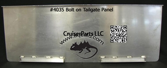 FJ40 / 45 Bolt On Tailgate Panel - Smooth