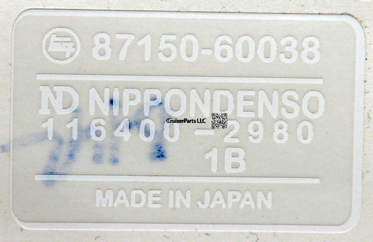 Unleaded Fuel Only Body Decal 78-87 2F