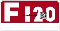 F-120 Land Cruiser FJ25 Valve Cover Decal