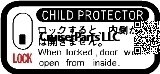 Rear Door Child Protector Warding Decal
