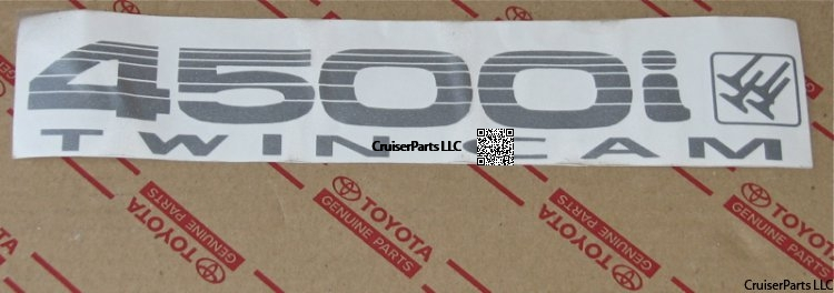 Modal Additional Images for BLACK 4500i Twin Cam Body Decal