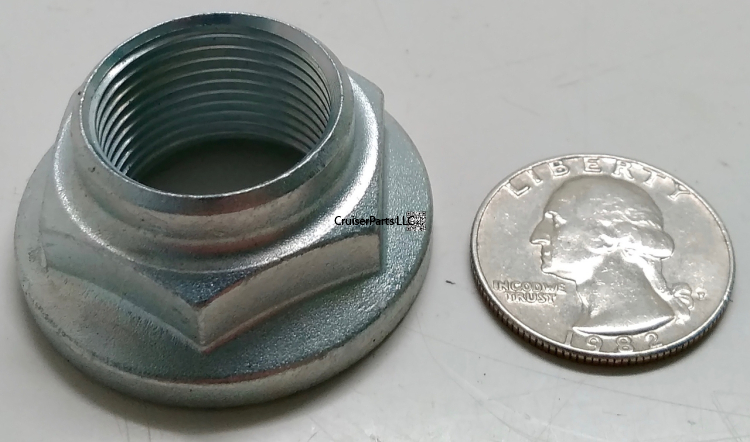 Front Axle Drive Pinion Castle Nut