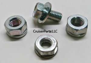 Bumper End Cap Hardware Kit for 81-90 60 and 62 Series Cruisers