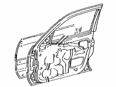 Front Door for 98-07 Lexus LX470