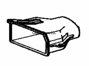 Air Cleaner Intake Hose SCOOP 1979-84