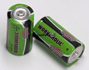 Workaholic Alkaline C Cell 2 Pack