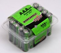Workaholic Alkaline AAA Cell 24 Pack