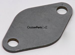 Exhaust EGR Block Off Plate 81-87