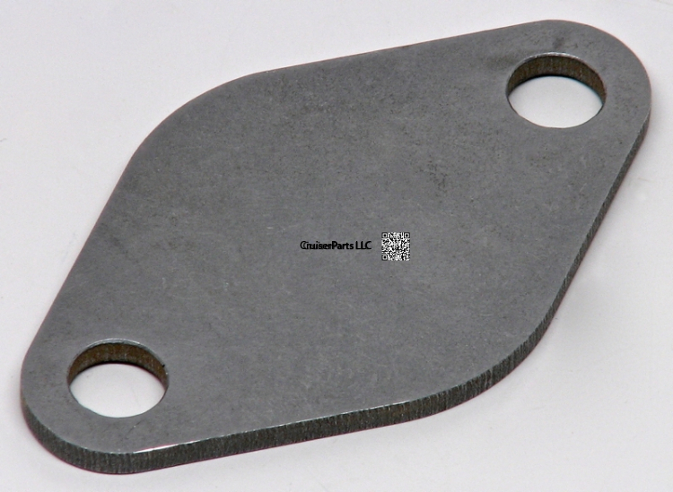Exhaust EGR Block Off Plate 81-87