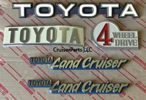 Emblem Kit for 10/1975-12/1978 FJ40 Series Cruisers