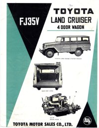 FJ35V Promotional Sales Sheet