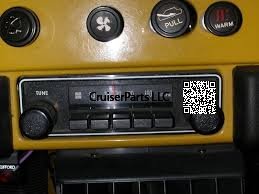 FJ40 OEM AM Radio 73-84