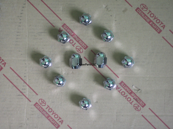 Lug Nuts Chrome 81-90