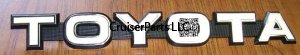 Emblem Toyota Grille FJ40 BJ42 1979 or newer