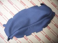 Armrest Leather Cover - Grey Left 91-97