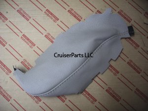 Armrest Leather Cover - Tan/Oak Right 91-97