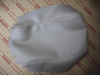 Center Lid Leather Cover - Tan/Oak 91-97