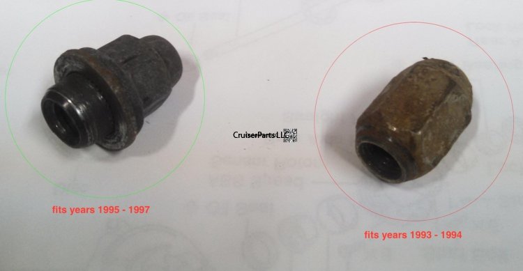 Lug Nut 1991-1997