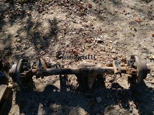 FJ80 Rear Axle Assembly - Full Float/Non Lock/Disk - 93-97