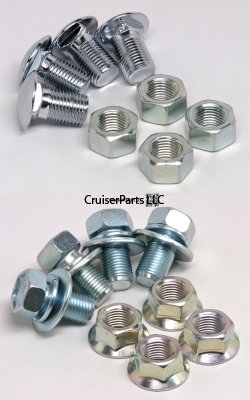 FJ60 and FJ62 Rear Bumper Attachment Hardware Kit