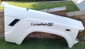 Front Left Fender 81-90 60 and 62 Series - Used