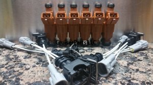 Fuel Injector Upgrade Kit 4 Hole Bosch Modern type For 93-97