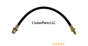 Rear Brake Hose 40 60 & 70 Series 15.75" Front or Rear to Axles