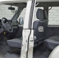 Front Seat Set of 2 All years HZJ79 Double Cab