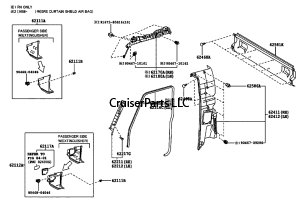 Various Trim Parts HZJ79