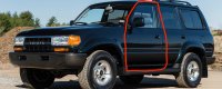 Front Left Door 90-97 FJ80 FZJ80