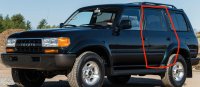 Rear Door Left 1990-1997 80 series