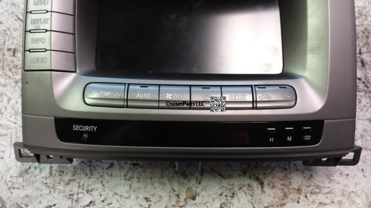 LCD Navigation Display Unit 03-07