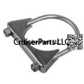 Universal 2" Muffler Clamp
