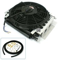 Heavy Duty Auxiliary Automatic Transmission Cooler with Fan