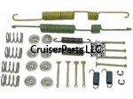 Rear Brake Shoe Hardware Kit 81-90