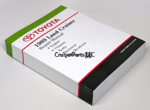 Complete Repair Manual for 88-90 Land Cruiser