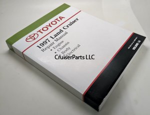 1997 FZJ80 Land Cruiser Repair Manual Book 1 & 2
