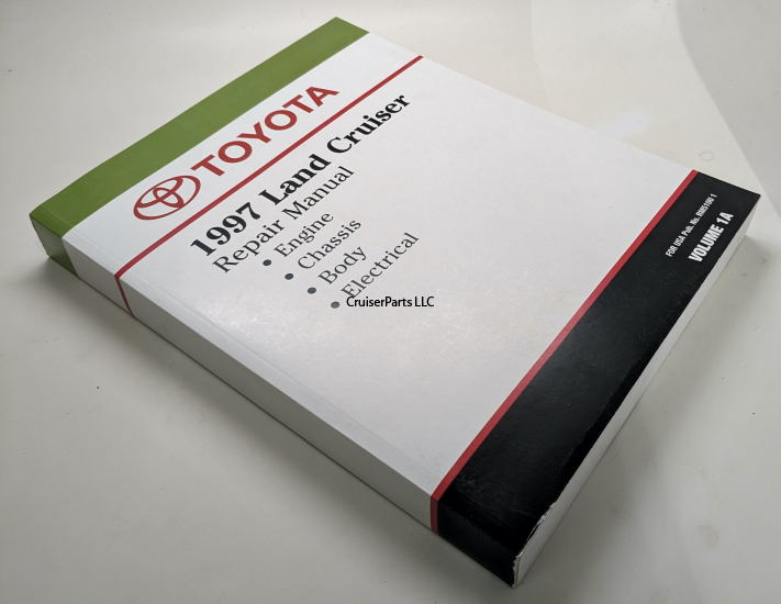1997 FZJ80 Land Cruiser Repair Manual Book 1 & 2