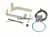 93-97 FJ80 and LX450 Windshield Washer Relocation Kit-Stainless
