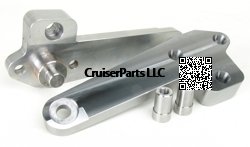 Slee Off-Road Hi-Steer Arm Black Zinc Coated (Left)